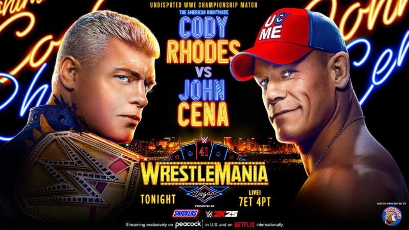 WrestleMania 41 : programme des combats, horaires et comment regarder