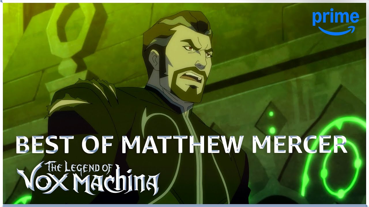 Tous les personnages doublés par Matthew Mercer dans The Legend of Vox Machina
