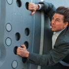 Tom Cruise hangs onto the outside of a plane in Mission: Impossible &ndash; Rogue Nation 