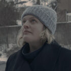 Alexis Bledel as Emily and Elisabeth Moss as June in 