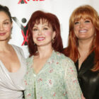 Actress Ashley Judd (L-R), singers Naomi and Wynonna Judd arrive at the 
