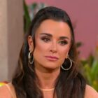 Kyle Richards at the Season 14 reunion for The Real Housewives of Beverly Hills