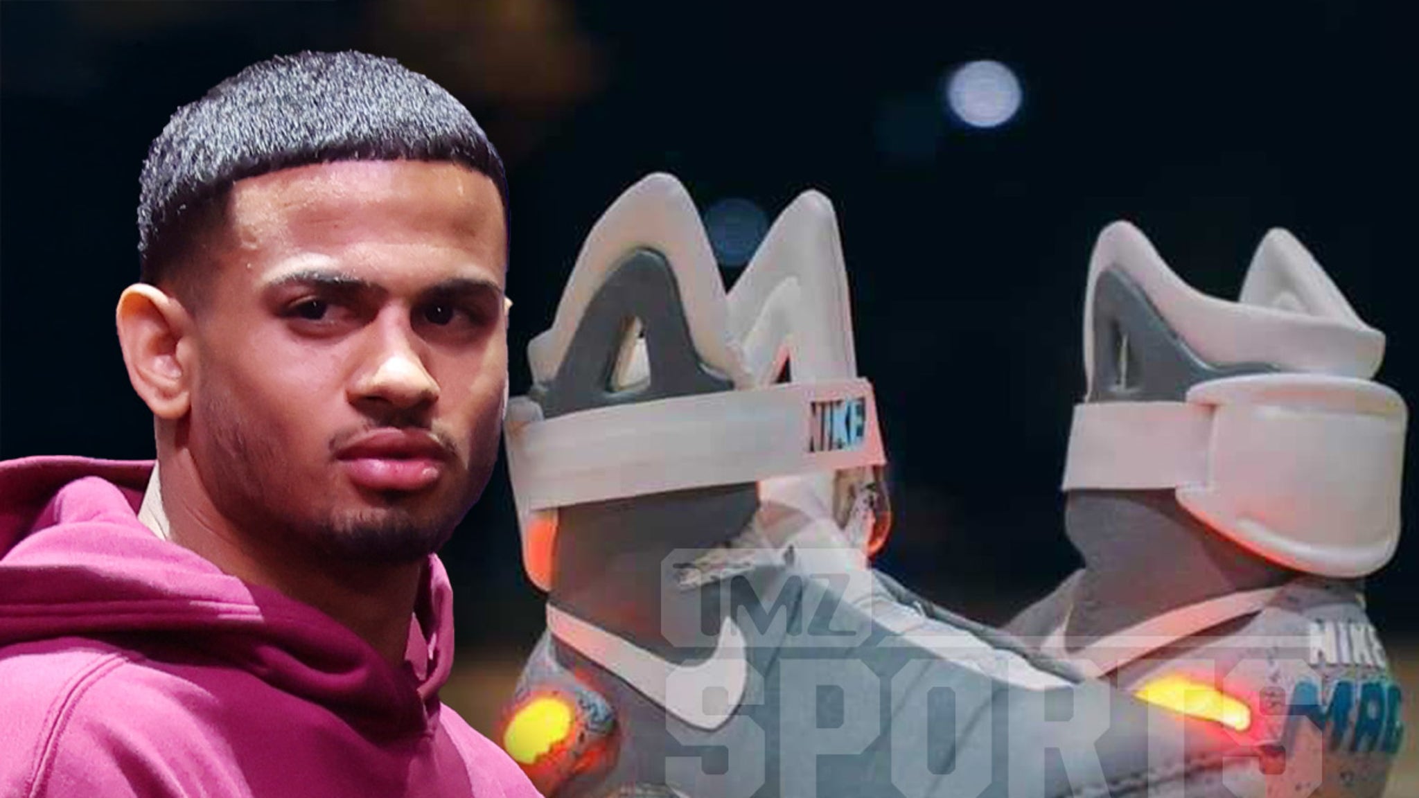 Rolly Romero dévoile des baskets McFly pour son combat contre Ryan Garcia
