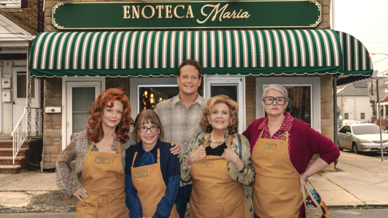 Vince Vaughn et Susan Sarandon dans la série Nonnas de Netflix
