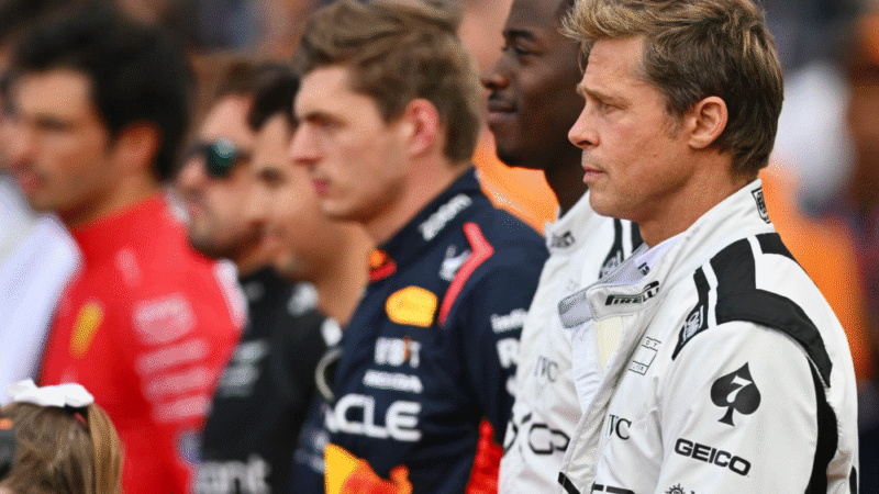 Apple TV : nouveau clip intense du film F1 avec Brad Pitt
