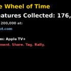 Fan Campaign to Save the Wheel of Time Surpasses 176,000 Signatures, Targets Apple TV+