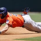 Jake Meyers, Astros beat Angels for series win