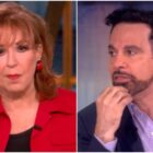 Joy Behar and Mario Cantone