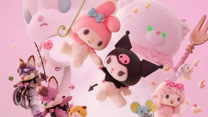 LE SSERAFIM dévoile un titre produit par Gen Hoshino pour l’anime Netflix My Melody & Kuromi