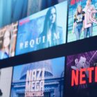 Store window with Netflix logo (Flickr)