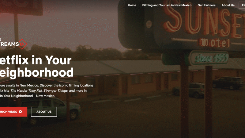 Netflix renforce son investissement au Nouveau-Mexique avec une mise à jour de son site fan