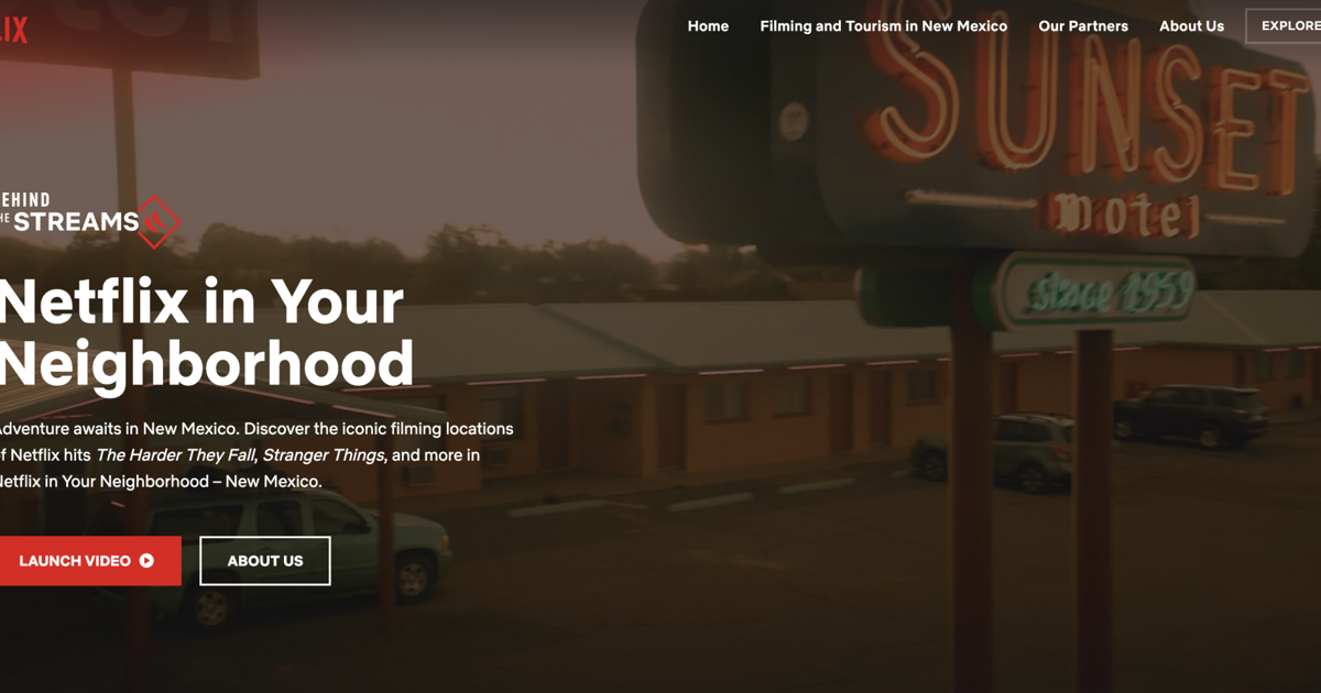 Netflix renforce son investissement au Nouveau-Mexique avec une mise à jour de son site fan