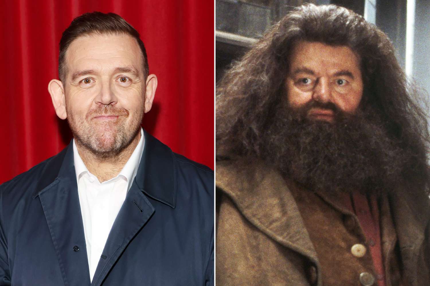 Nick Frost annonce un Hagrid différent de Robbie Coltrane dans la série ‘Harry Potter’