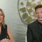 Vanna White and Ryan Seacrest talking to ABC7 about Wheel of Fortune