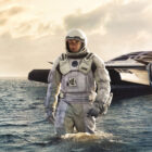Anne Hathaway, Matthew McConaughey, and Wes Bentley in "Interstellar" (2014)