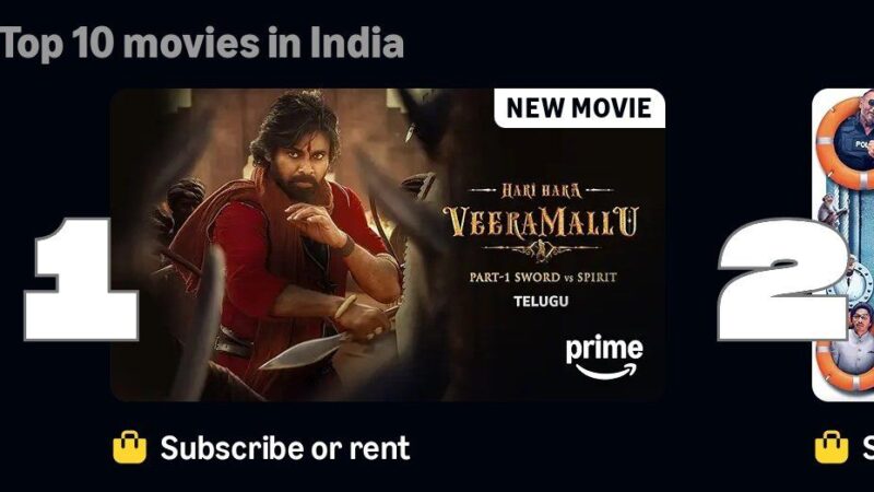 HariHaraVeeraMallu : le film cartonne sur Amazon Prime