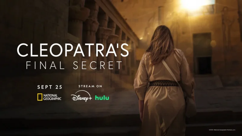 Le secret final de Cléopâtre arrive sur Disney+, Hulu et Nat Geo