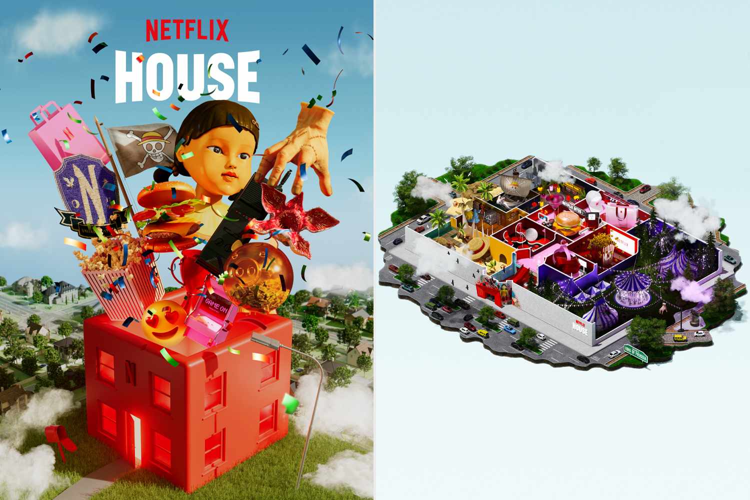Netflix annonce l’ouverture de 3 parcs à thème aux États-Unis