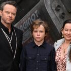 Noah Hawley, Lev Hawley, and Kyle Hawley at the 