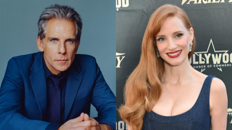 Ben Stiller et Jessica Chastain dans la série Apple “Off Weeks”