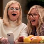 Kristen Johnston and Leanne Morgan in 