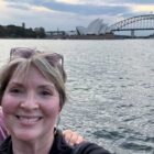 Ken Jennings with his wife, Mindy, in Australia
