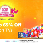 Amazon Diwali sale is LIVE NOW for Prime members with up to 65% off on TVs from popular brands