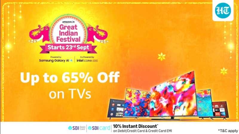 Vente Diwali sur Amazon : jusqu’à 65% de réduction sur les TV pour les membres Prime
