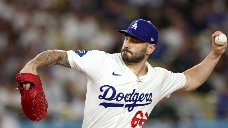 Tanner Scott vise une place dans l’effectif des Dodgers pour la World Series