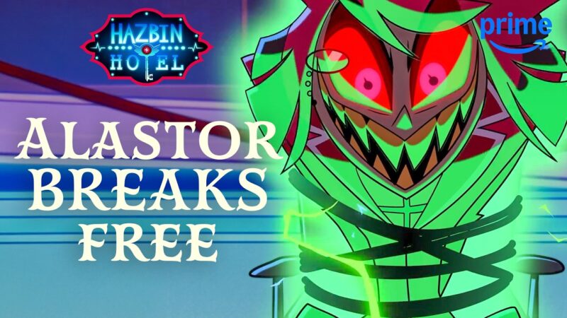 Alastor se Libère de sa Laisse | Hazbin Hotel S2 | Clip Exclusif Prime Video