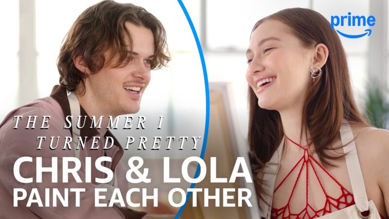 Le casting de “L’été où je suis devenue jolie” se peint mutuellement | Prime Video