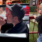 Heather Rae El Moussa, Tarek El Moussa, son Tristan, Disneyland, Instagram, November 13, 2025.