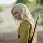 Freya Allan as Ciri in 'The Witcher.'