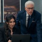 Lilah Richcreek Estrada and Ted Danson in 