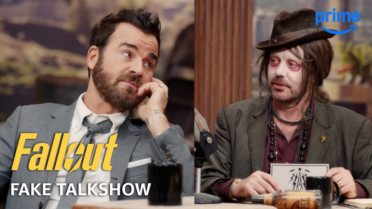 Fallout : Parodie de Talk Show avec Justin Theroux sur Prime Video