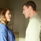 Kathleen Kenny as Diane Sterling and Austin Stowell as Leroy Jethro Gibbs — 