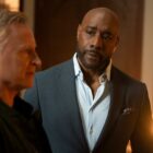 Robert Carlyle as Sherlock Holmes and Morris Chestnut as Dr. John Watson — 