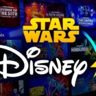 Star Wars Disney Plus logos wallpaper