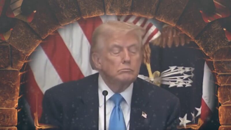 “The Daily Show” : Les vidéos de Donald Trump endormi, ce que révèle l’humour de Noël.