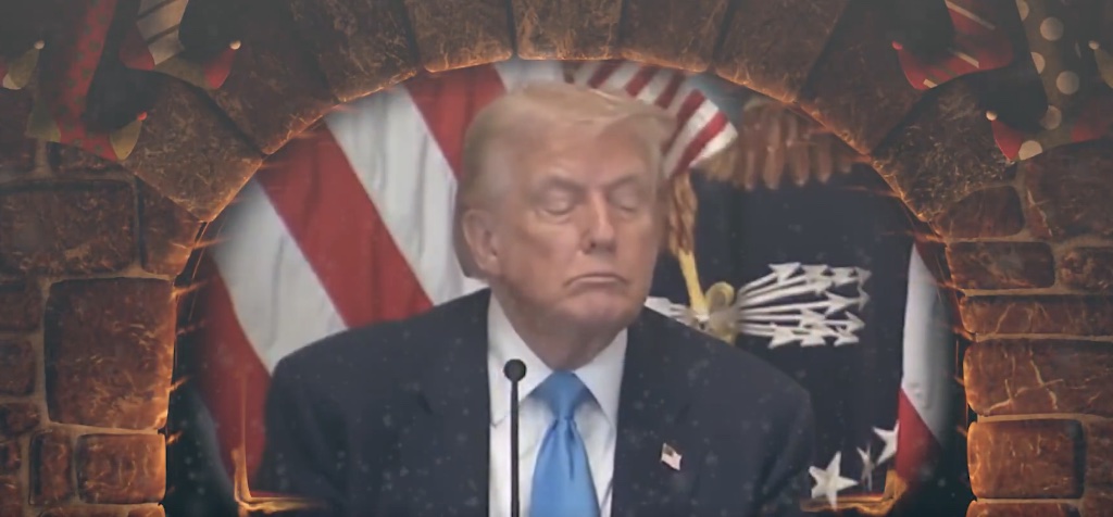 “The Daily Show” : Les vidéos de Donald Trump endormi, ce que révèle l’humour de Noël.