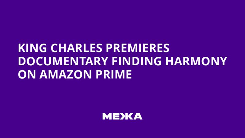 Finding Harmony : Tout ce que l’on sait sur le documentaire de King Charles sur Amazon Prime.