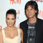 TV personalities Kim Kardashian (L) and Jonathan Cheban attend Z100