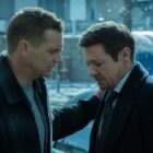 L-R: Taylor Handley as Kyle McLusky and Jeremy Renner as Mike McLusky in Mayor of Kingstown episode 1, season 4, streaming on Paramount+, 2025. Credit: Dennis P. Mong Jr./Paramount+