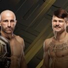 Alexander Volkanovski vs Diego Lopes in UFC 325