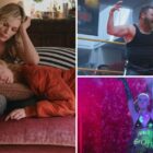 Michelle Pfeiffer, Elle Fanning, and Nick Offerman for 