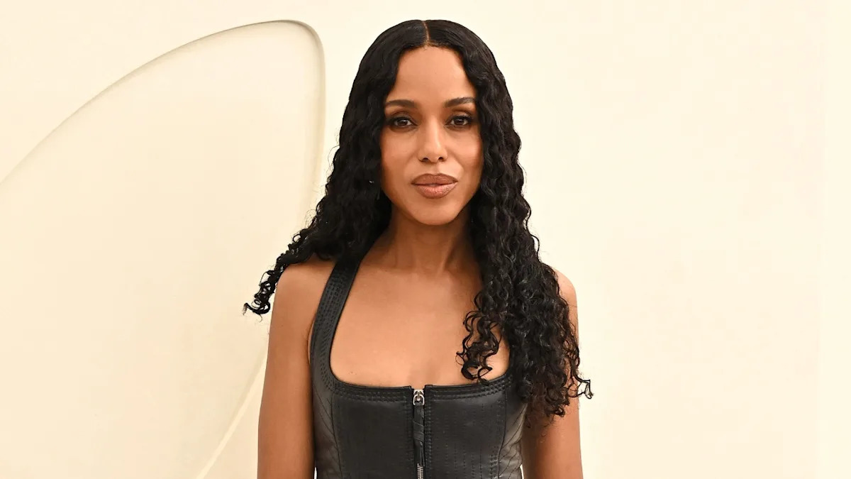 Imperfect Women : Kerry Washington brille en cuir pour soutenir sa nouvelle série.