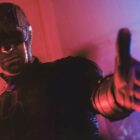 Matt Murdock holding out his left hand in Daredevil: Born Again season 2 episode 5