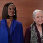Skye P. Marshall and Kathy Bates in 