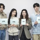 A behind-the-scenes photo from Netflix's first table read for 'The Facade of Love' in Seoul.