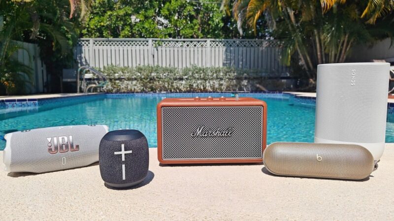 9 haut-parleurs Bluetooth étanches : Découvrez les meilleurs modèles testés au bord de la piscine.